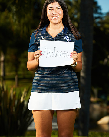 Academy of Our Lady of Peace Golf Team.