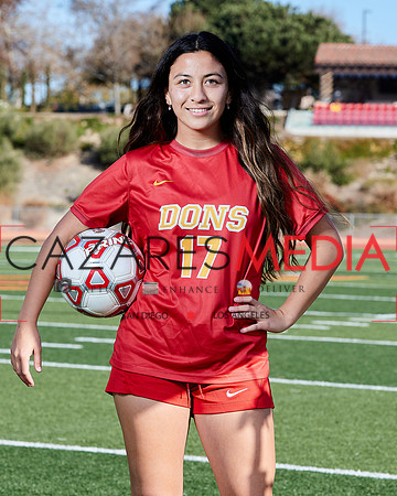 Cathedral Catholic Girls Varisty Soccer Team Media Day