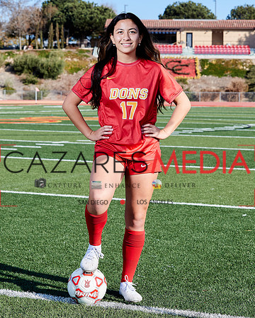 Cathedral Catholic Girls Varisty Soccer Team Media Day