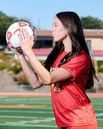 Cathedral Catholic Girls Varisty Soccer Team Media Day