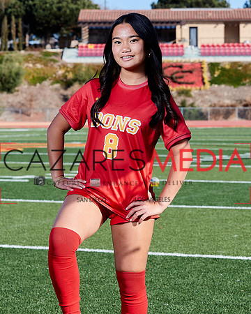 Cathedral Catholic Girls Varisty Soccer Team Media Day