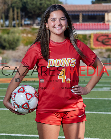 Cathedral Catholic Girls Varisty Soccer Team Media Day