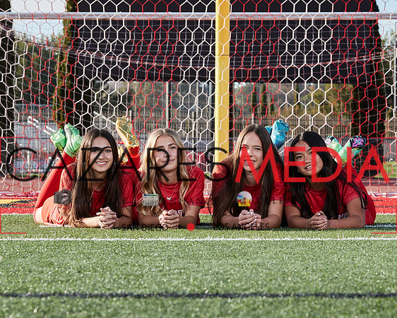 Cathedral Catholic Girls Varisty Soccer Team Media Day