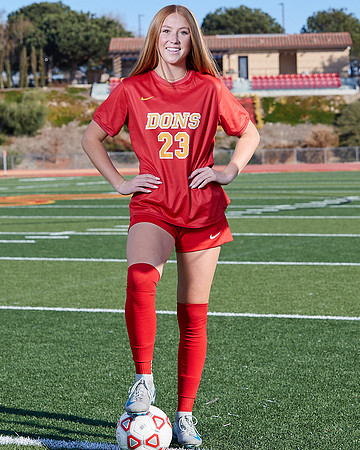 Cathedral Catholic Girls Varisty Soccer Team Media Day