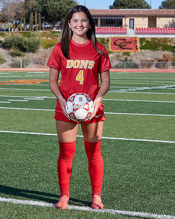 Cathedral Catholic Girls Varisty Soccer Team Media Day