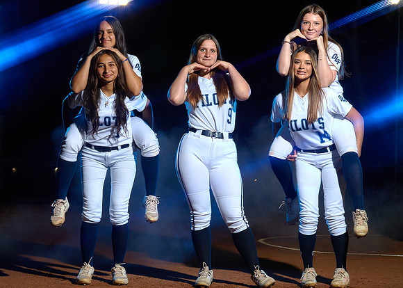 Academy of Our Lady of Peace Varsity Softball Team Media Day