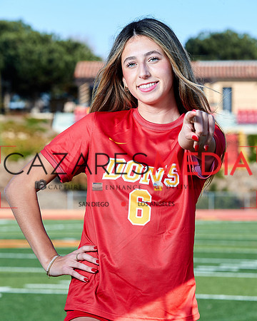 Cathedral Catholic Girls Varisty Soccer Team Media Day