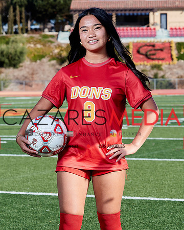 Cathedral Catholic Girls Varisty Soccer Team Media Day