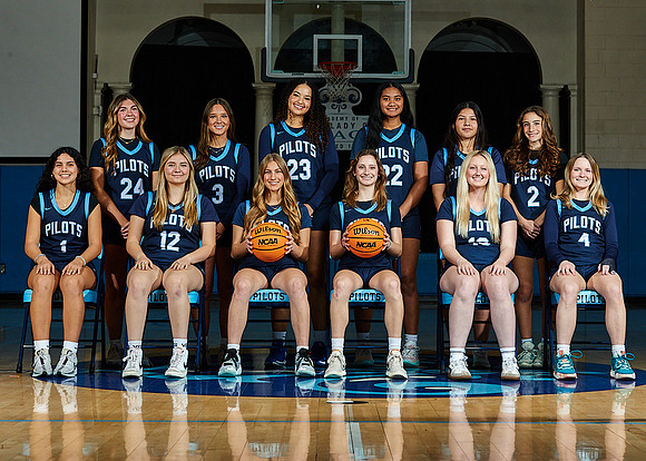 Academy of Our Lady of Peace Varsity Basketball Team Media Day