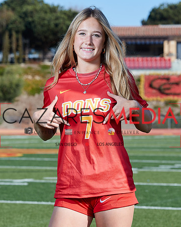 Cathedral Catholic Girls Varisty Soccer Team Media Day