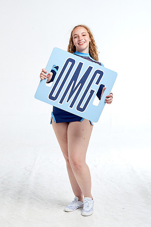 Academy of Our Lady of Peace Varsity Cheer Media Day