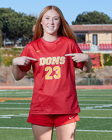 Cathedral Catholic Girls Varisty Soccer Team Media Day
