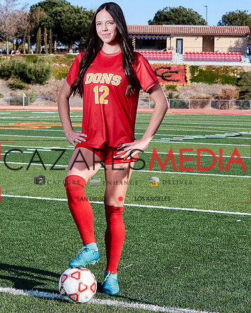 Cathedral Catholic Girls Varisty Soccer Team Media Day